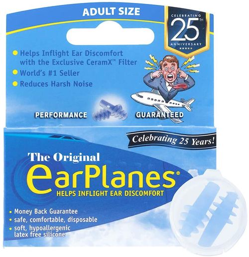 Cirrus EarPlanes Original - štuple do uší do lietadla pre dospelých