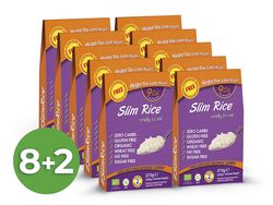 Slim Pasta Výhodný balíček Slim Pasta Ryža (10 ks) 2 500 g