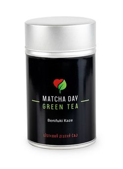 Matcha Day organický zelený lístkový čaj Benifuki Kaze 50g