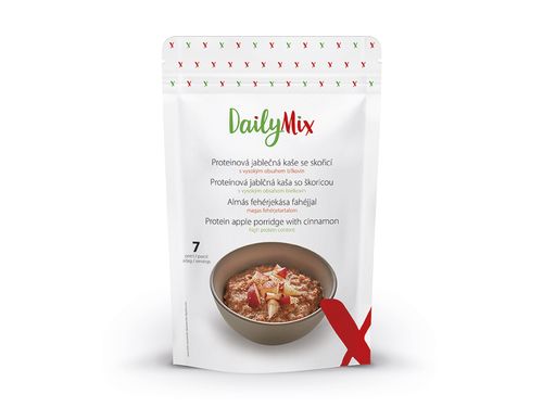 DailyMix Proteínová jablčná kaša so škoricou (7 porcií)