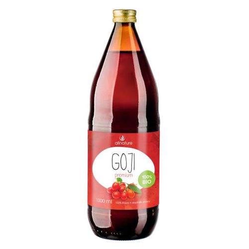 Allnature Goji - Kustovnica čínska Premium Bio 1000 ml