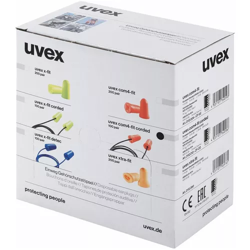 UVEX X-fit so šnúrkou - 100 párov