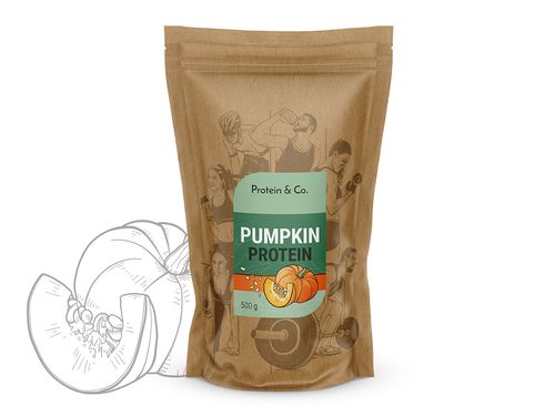 Protein & Co. Pumpkin protein Hmotnosť: 500 g