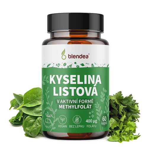 Kyselina listová Methylfolát 60 kapsúl