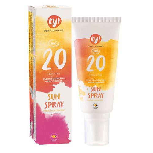 Ey! Opaľovací krém v spreji SPF 20 BIO (100 ml)