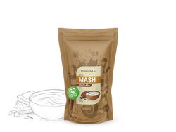 Protein&Co. Keto mash - proteínová diétna kaša Váha: 600 g, Príchut´: Jahoda