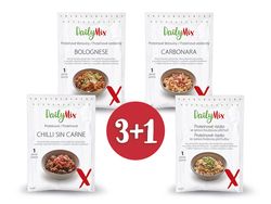DailyMix Proteínové jedlá MIX 3+1