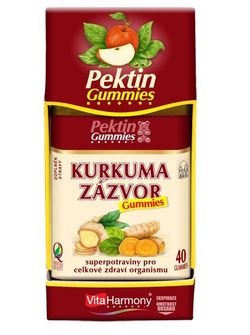 Vitaharmony Kurkuma a zázvor gummies 40 kusov