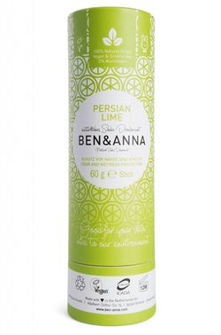 Ben & Anna Tuhý dezodorant (60 g) - Perzská limetka
