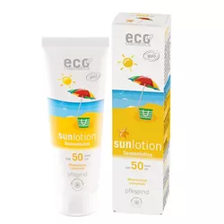 Eco Cosmetics Opaľovacie mlieko SPF 50 BIO 125 ml