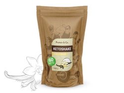 Protein&Co. Ketoshake - proteínový diétny koktail Príchut´: Vanilla dream, Množstvo: 1000g