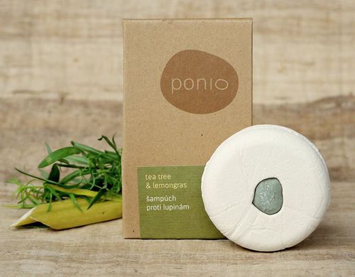 Ponio Tuhý šampón proti lupinám Tea Tree & Lemongras Hmotnosť šampónu: 60g