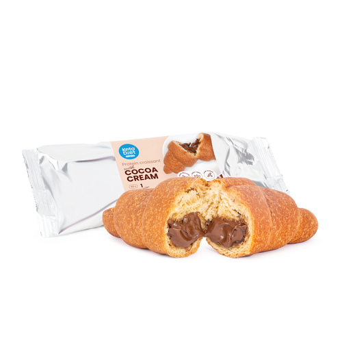Proteínový croissant s čokoládovou náplňou (1 ks – 1 porcia)
