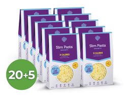 Balíček Slim Pasta špagety bez nálevu 20+5 zadarmo