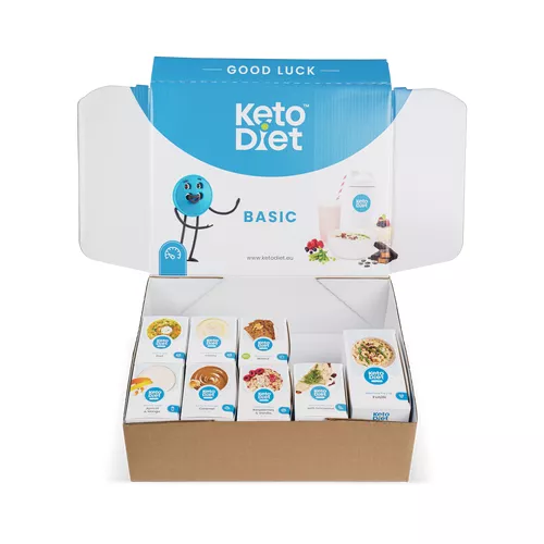 KetoDiet Proteínová polievka kuracia s rezancami (7 porcií) - 100% keto diéta