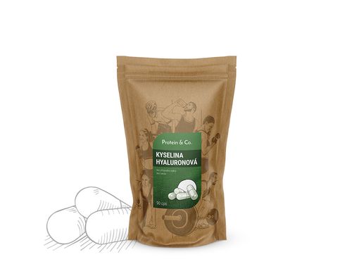 Protein & Co. Kyselina hyalurónová - 90 kapsúl