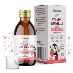 KIDS Sirup s vitamínmi, minerálmi a beta-glukánmi 150 ml