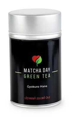 Matcha Day organický zelený lístkový čaj Gyokuro Hana 50g