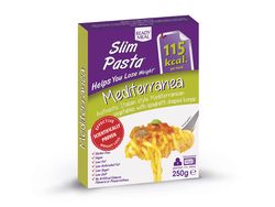 Slim Pasta Hotové jedlo s talianskou omáčkou - Mediterranea 250 g