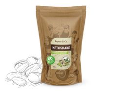Protein&Co. Ketoshake - proteínový diétny koktail Príchut´: Pistacia dessert, Množstvo: 500g