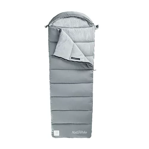 Naturehike Spací vak M400 Sivá - zips