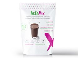 KetoMix Vegánsky koktail s príchuťou čokolády (40 porcií) 1 200 g