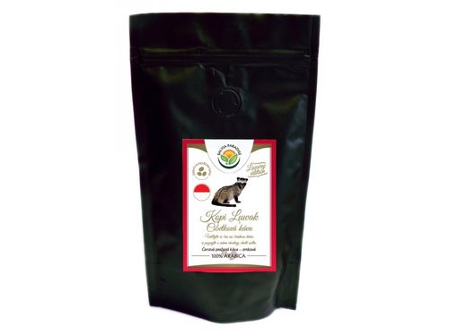 Káva - Kopi Luwak - cibetková káva Obsah: 30g