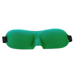 3D Maska na spanie Farba: Zelená