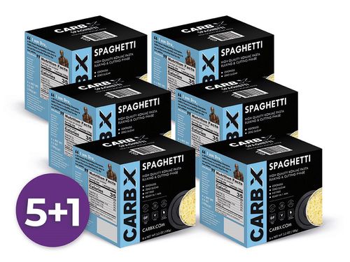 Výhodný balíček fitness špagiet Slim Pasta Carb X 5+1 zadarmo