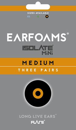 Earfoams® Isolate MiNi náhradné vankúšiky - 3 Páry Veľkosť: M