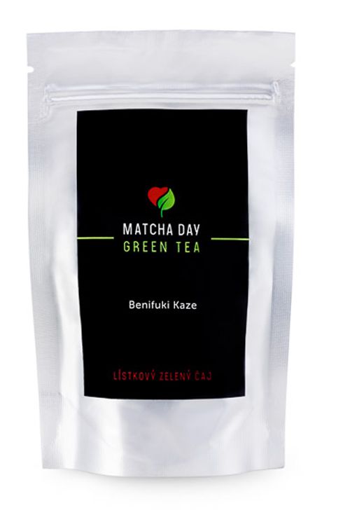 Matcha Day organický zelený lístkový čaj Benifuki Kaze 50g