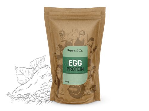 Protein&Co. Vaječný bielok Váha: 500 g