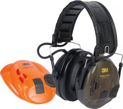 3M™ Elektronický chránič sluchu PELTOR™ SportTac™ Farba: Oranžová / olivová