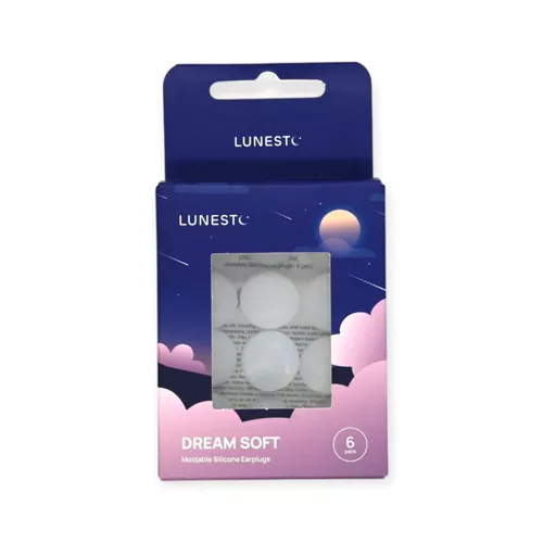 Lunesto Dream Soft silikónové štuple do uší 6 párov