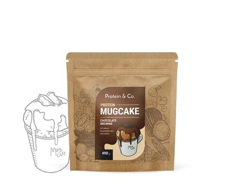 Protein MugCake 490 g Chocolate brownie