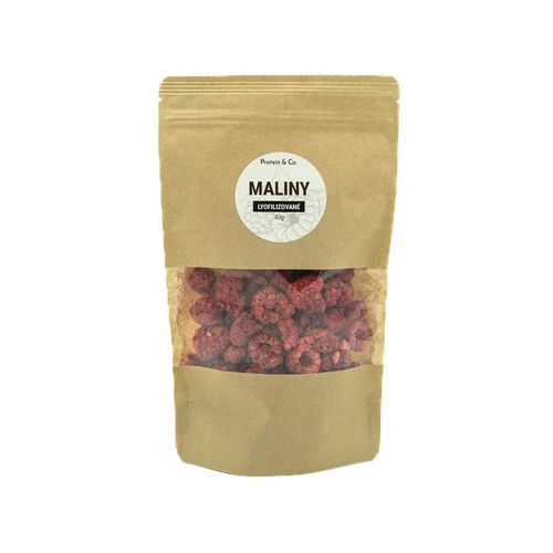 Protein&Co. Lyofilizované maliny 40 g