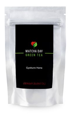 Matcha Day organický zelený lístkový čaj Gyokuro Hana 50g