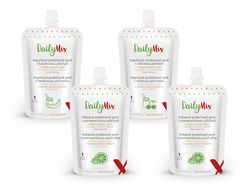 DailyMix Proteínové pyré – mix príchutí (3+1 zadarmo)