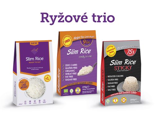 Ryžové trio Slim Pasta