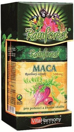 Rainforest Maca 530 mg - 90 kapsúl