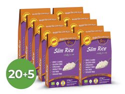 Slim Pasta Výhodný balíček Slim Pasta ryža (25 ks) 6 750 g