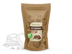 Protein&Co. Ketoshake - proteínový diétny koktail Príchut´: Chocolate brownie, Množstvo: 1000g