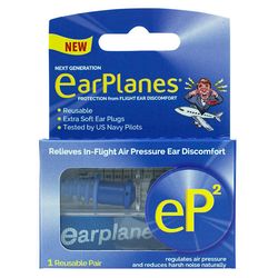 Cirrus EarPlanes EP2 Štuple do lietadla
