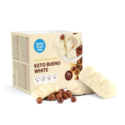 Keto Bueno White – chrumkavé oblátky (7 porcií)
