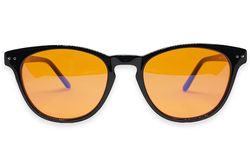 Oranžové okuliare blokujúce modré svetlo Derek Farba: Čierna