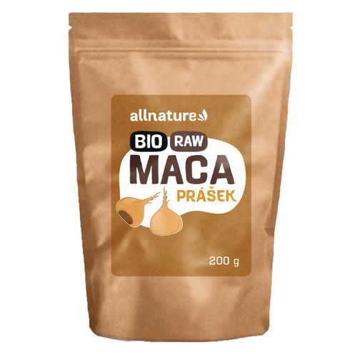 Allnature Maca peruánska RAW - prášok 200g