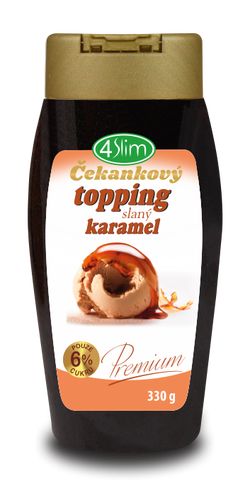 4Slim Čakankový topping - príchuť slaný karamel