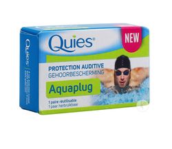 Quies Aquaplug - 1 pár Silikónové štuple do vody