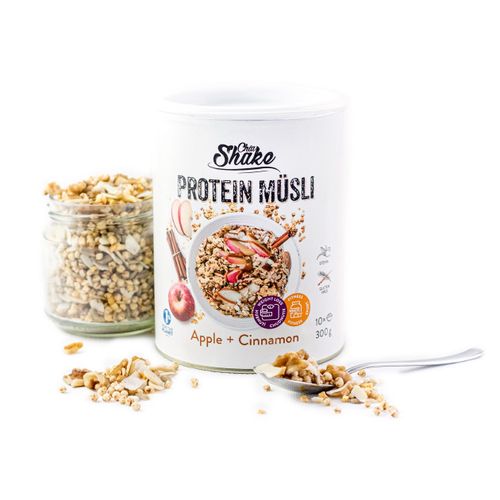 Chia Shake proteínové müsli jablko a škorica 300g 10 jedál