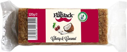Mr. Flapjack 120 g – 6 príchutí Príchut´: Kokos-višňa